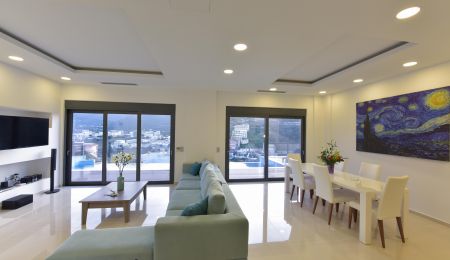 living and dining area
